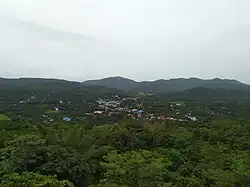 An aerial view of Wadakkanchery