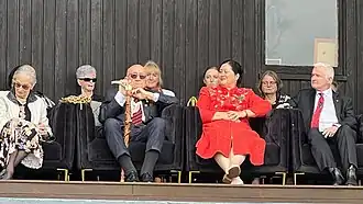 Dignitaries including Ta Tipene O'Regan and Dame Cindy Kiro (2025)