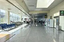 Waiting hall towards Terminal 3