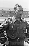 Walter Oesau, the third pilot to claim 100 aerial victories