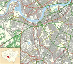 Springfield University Hospital is located in London Borough of Wandsworth