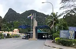 Malaysian Customs, Immigration and Quarantine checkpoint at Wang Kelian