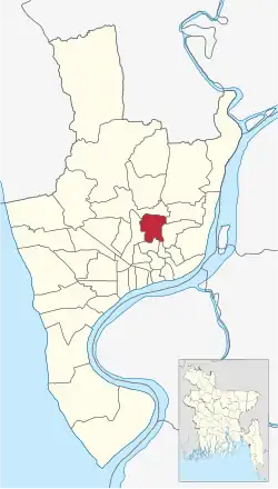 Location of Chawkbazar