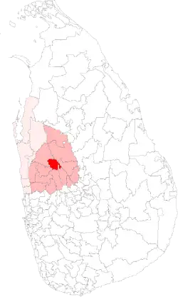 Location of Wariyapola
