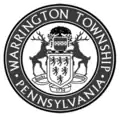Official seal of Warrington Township