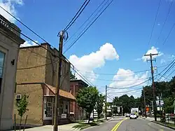 Washington Avenue in Jermyn