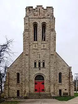Watson Memorial Presbyterian Church in the Observatory Hill neighborhood of Pittsburgh