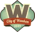 Official logo of Waukon, Iowa