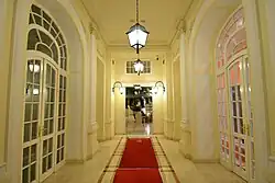 Hotel Polonia Palace entrance hallway
