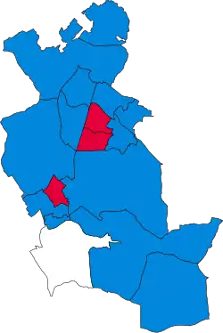 2007 results map