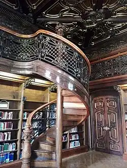 Wenckheim Palace – interior stairway