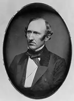 A daguerrotype by Mathew Brady of Wendell Phillips in his forties