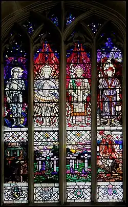War Memorial Window St Andrew's, Chippenham.