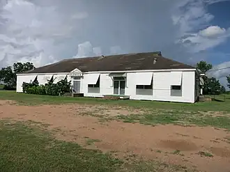 The old Plainview Meeting Hall is located on FM 441.