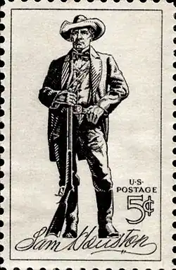 Sam Houston, Commemorative Issue of 1963