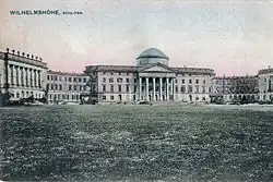 Wilhelmshöhe Palace in a 1907 postcard