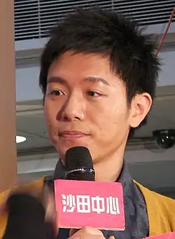 An image of WeiBird while being interviewed