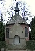 7th century baptistery built by Willibrord on the site of a shrine to Wōden