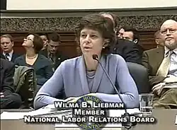 Image 44Wilma B. Liebman, chair, NLRB.