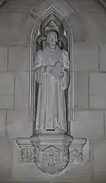 John Calvin (1956), Marian Brackenridge, sculptor, Washington National Cathedral.