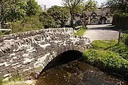 Packhorse bridge 60&nbsp;m north east of Royal Oak Farm