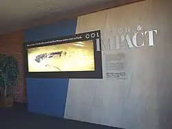 Inside the Meteor Crater Visitor Center