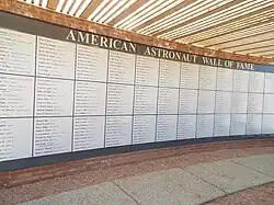 The American Astronaut Wall of Fame