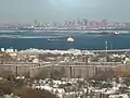 View from residence hall: Downtown Brooklyn and Brooklyn Br.
