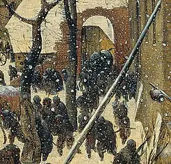 The rear of the Magi's caravan