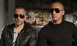 Wisin (right) and Yandel (left) in 2011
