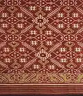 19th century example of weft-resist dye (patola) or double Ikat