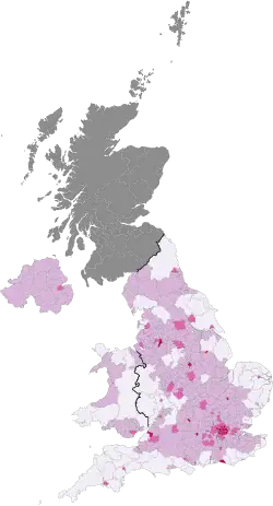 16 to 64 years old (working age)   Less than 60%   60 to 65%   65 to 70%   Above 70%