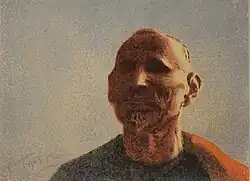 Self-Portrait, colour hydrogen fluoride etching, paper, 1904, National Museum in Warsaw