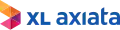 XL Axiata corporate logo used from 28 October 2014 to 16 April 2025.