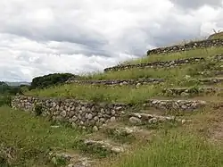 Pyramid at el Chilcal de Yarumela site.