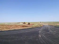 Road Construction in Yashkulsky District