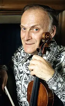 Menuhin in 1976