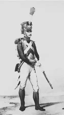 A Tirailleur of the 1er Régiment de Tirailleurs, Young Guard, 1811