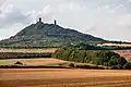 Hazmburk, the second highest hill of the Lower Ohře Table