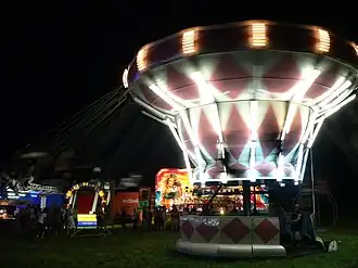 Bundek during the summer festival