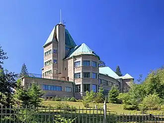 Presidential Castle in Wisła in August 2013