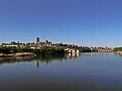 The Douro in Zamora (Spain)