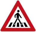 Sign 101-21 Pedestrian crossing