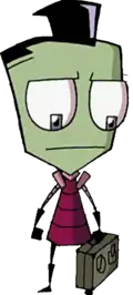 Zim in his human disguise
