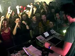 Zombie Nation in Vilnius, Lithuania, in February 2008