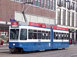 Zurich Be 4-6 Tram 2000 2034 Bellevue