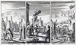 Serious mistreatment of Christian slaves by the Turks