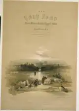 45. Title page. Baalbec, from the Fountain.