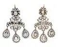 Girandole earrings