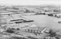 Aerial view of Matamata College in the 1940s